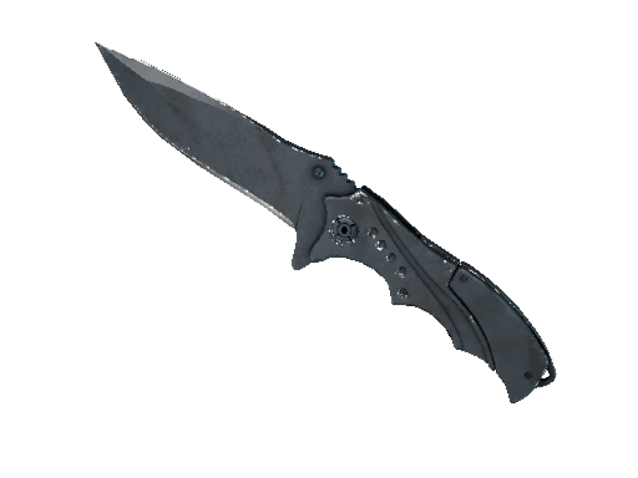 ★ Nomad Knife | Night Stripe (Well-Worn) - Image 1