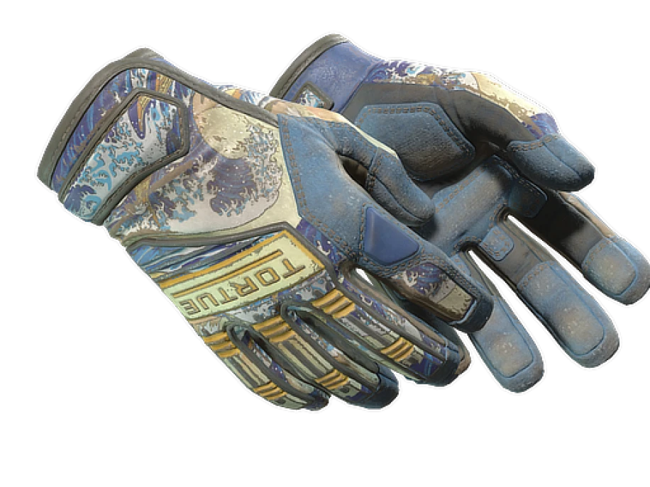 ★ Specialist Gloves | Big Swell (Battle-Scarred) - Image 1