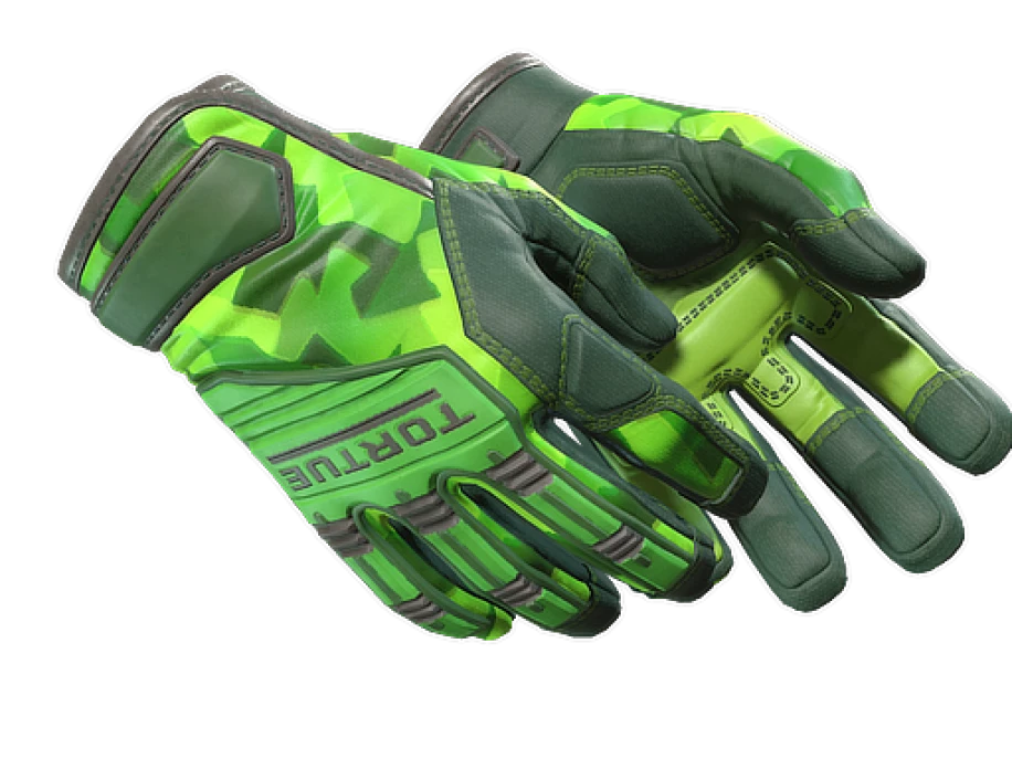 ★ Specialist Gloves | Lime Polycam (Minimal Wear) - Image 1