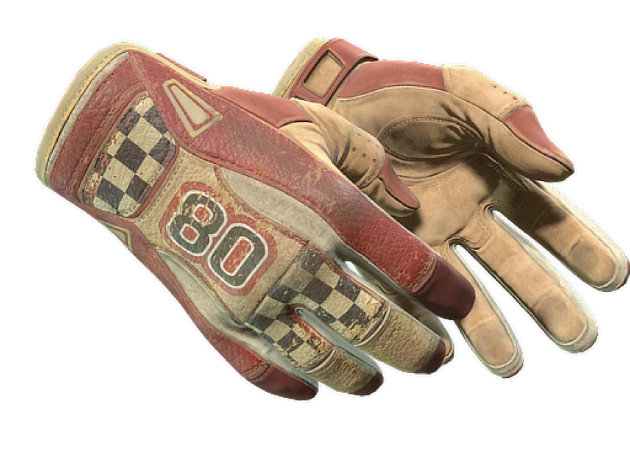 ★ Sport Gloves | Red Racer (Battle-Scarred) - Image 1