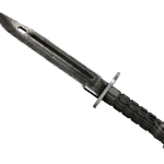 ★ StatTrak™ Bayonet | Black Laminate (Battle-Scarred)
