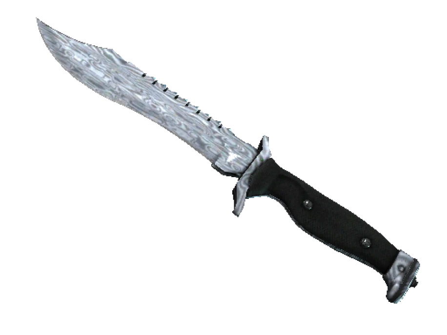 ★ StatTrak™ Bowie Knife | Damascus Steel (Well-Worn) - Image 1