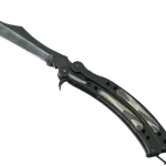 ★ StatTrak™ Butterfly Knife | Black Laminate (Field-Tested)