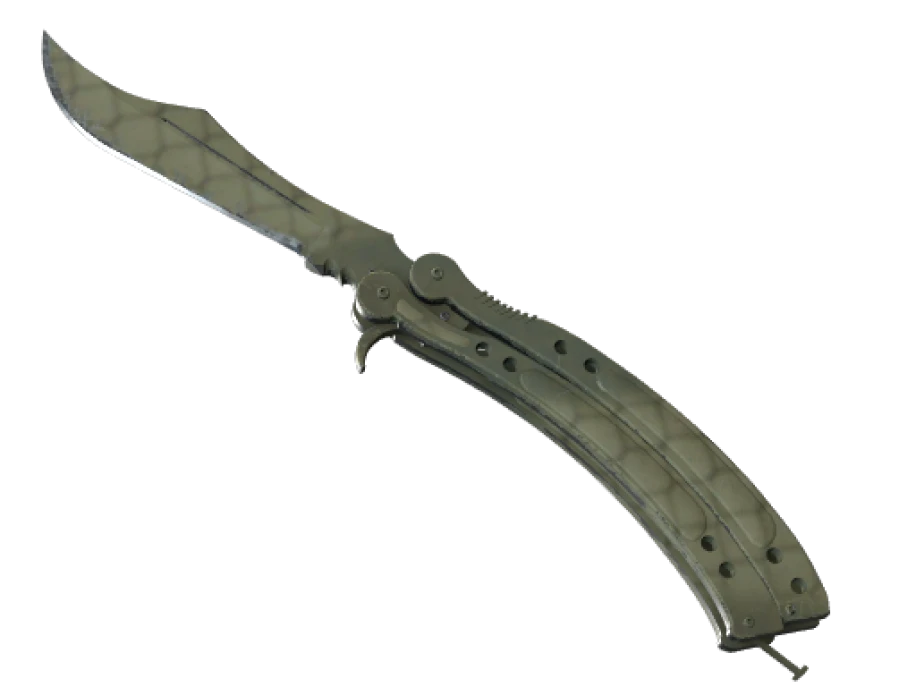 ★ StatTrak™ Butterfly Knife | Safari Mesh (Field-Tested) - Image 1