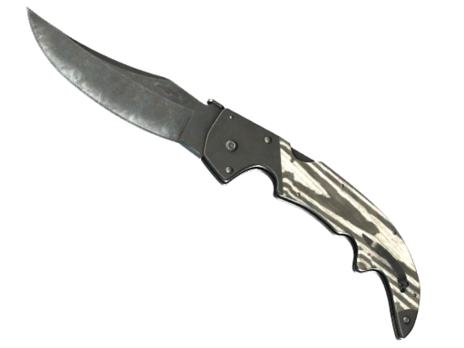 ★ StatTrak™ Falchion Knife | Black Laminate (Field-Tested) - Image 1