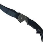 ★ StatTrak™ Falchion Knife | Blue Steel (Well-Worn)