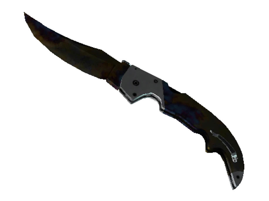 ★ StatTrak™ Falchion Knife | Case Hardened (Battle-Scarred) - Image 1