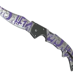 ★ StatTrak™ Falchion Knife | Freehand (Well-Worn)