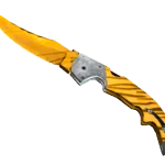 ★ StatTrak™ Falchion Knife | Tiger Tooth (Factory New)