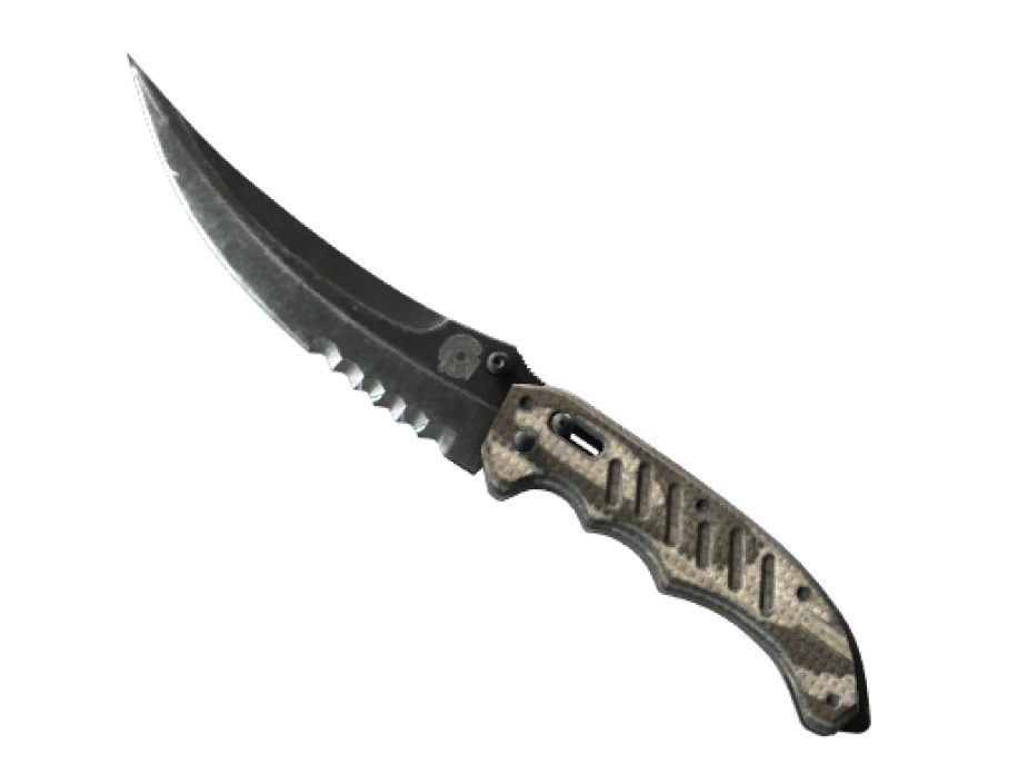 ★ StatTrak™ Flip Knife | Black Laminate (Minimal Wear) - Image 1