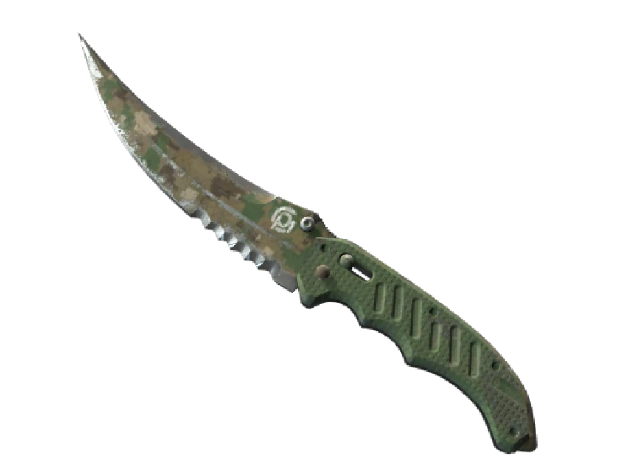 ★ StatTrak™ Flip Knife | Forest DDPAT (Battle-Scarred) - Image 1