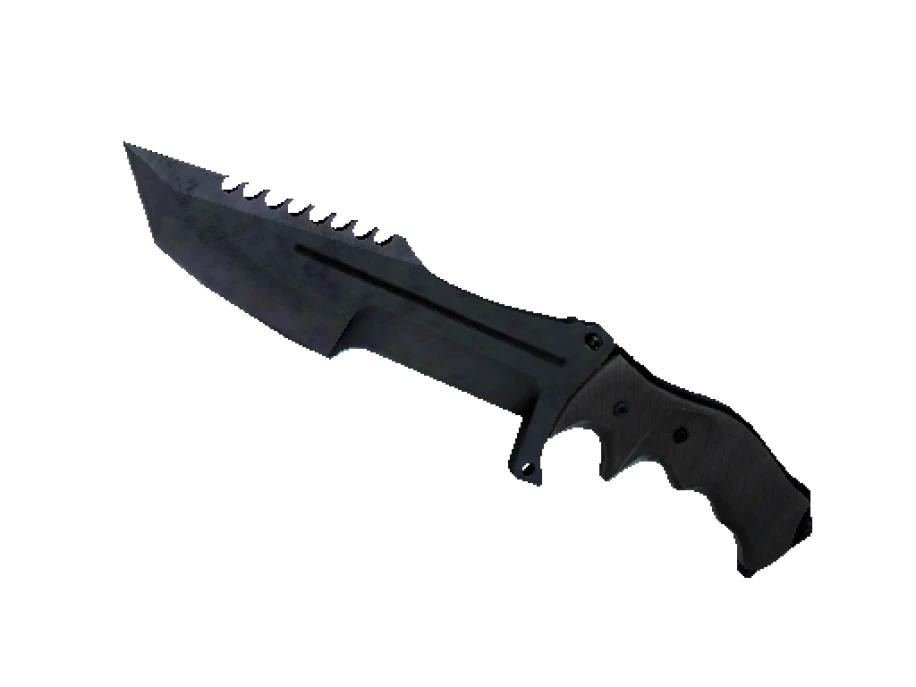 ★ StatTrak™ Huntsman Knife | Blue Steel (Well-Worn) - Image 1