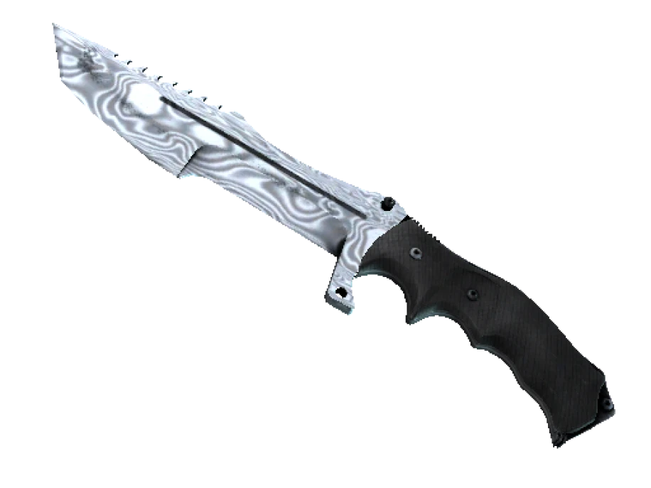 ★ StatTrak™ Huntsman Knife | Damascus Steel (Minimal Wear) - Image 1