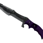 ★ StatTrak™ Huntsman Knife | Ultraviolet (Battle-Scarred)
