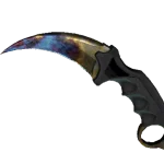 ★ StatTrak™ Karambit | Case Hardened (Battle-Scarred)