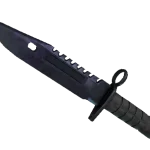 ★ StatTrak™ M9 Bayonet | Blue Steel (Well-Worn)