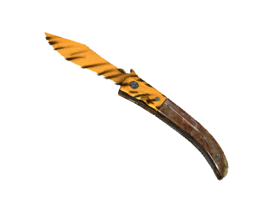★ StatTrak™ Navaja Knife | Tiger Tooth (Minimal Wear) - Image 1