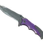 ★ StatTrak™ Nomad Knife | Ultraviolet (Battle-Scarred)