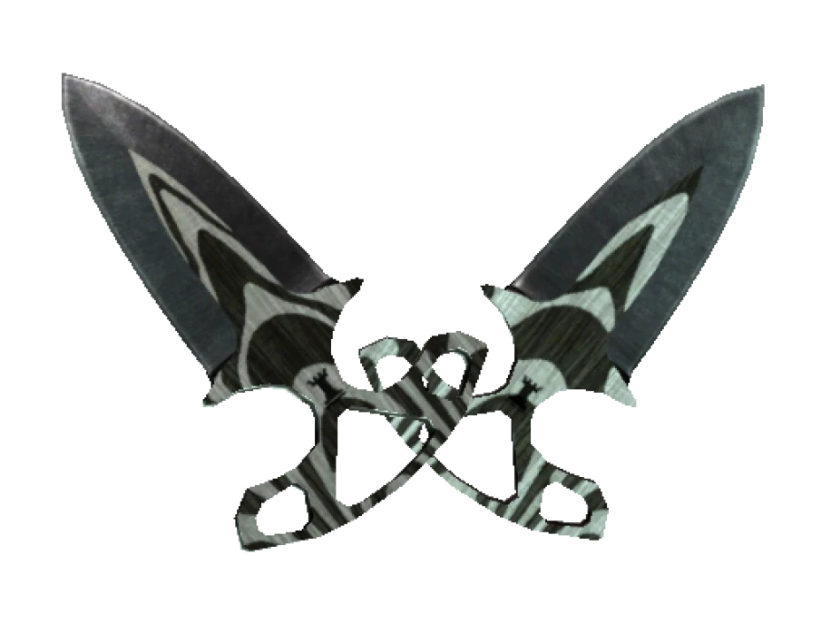 ★ StatTrak™ Shadow Daggers | Black Laminate (Factory New) - Image 1