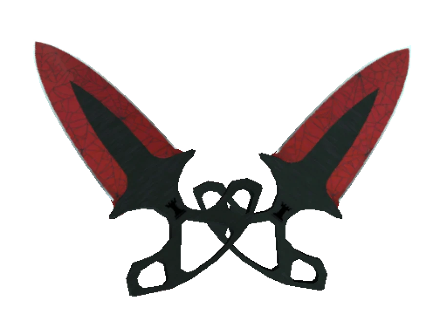 ★ StatTrak™ Shadow Daggers | Crimson Web (Minimal Wear) - Image 1