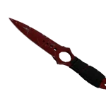 ★ StatTrak™ Skeleton Knife | Crimson Web (Battle-Scarred)