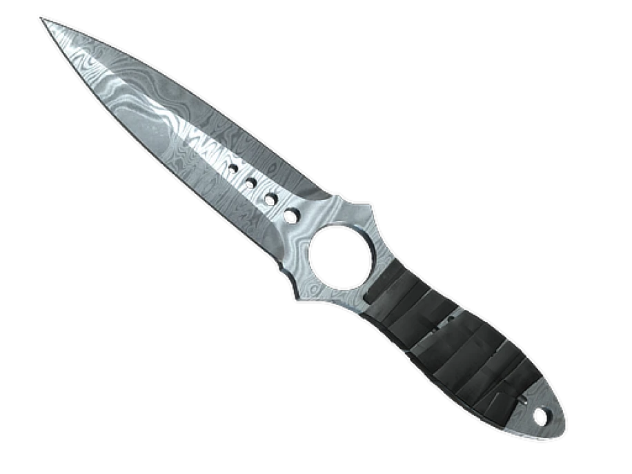 ★ StatTrak™ Skeleton Knife | Damascus Steel (Field-Tested) - Image 1
