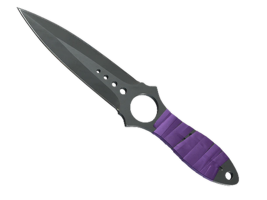 ★ StatTrak™ Skeleton Knife | Ultraviolet (Field-Tested) - Image 1