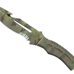 ★ StatTrak™ Survival Knife | Boreal Forest (Battle-Scarred)