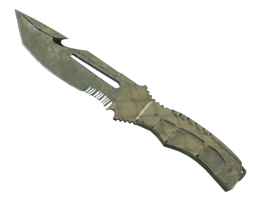 ★ StatTrak™ Survival Knife | Safari Mesh (Battle-Scarred) - Image 1