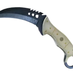 ★ StatTrak™ Talon Knife | Blue Steel (Battle-Scarred)