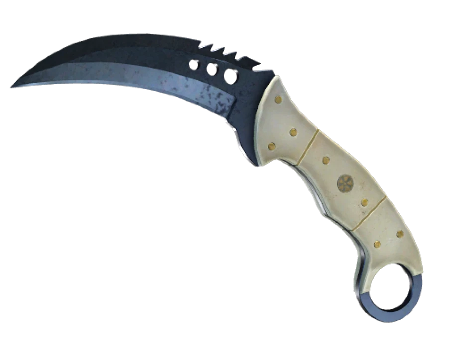 ★ StatTrak™ Talon Knife | Blue Steel (Battle-Scarred) - Image 1