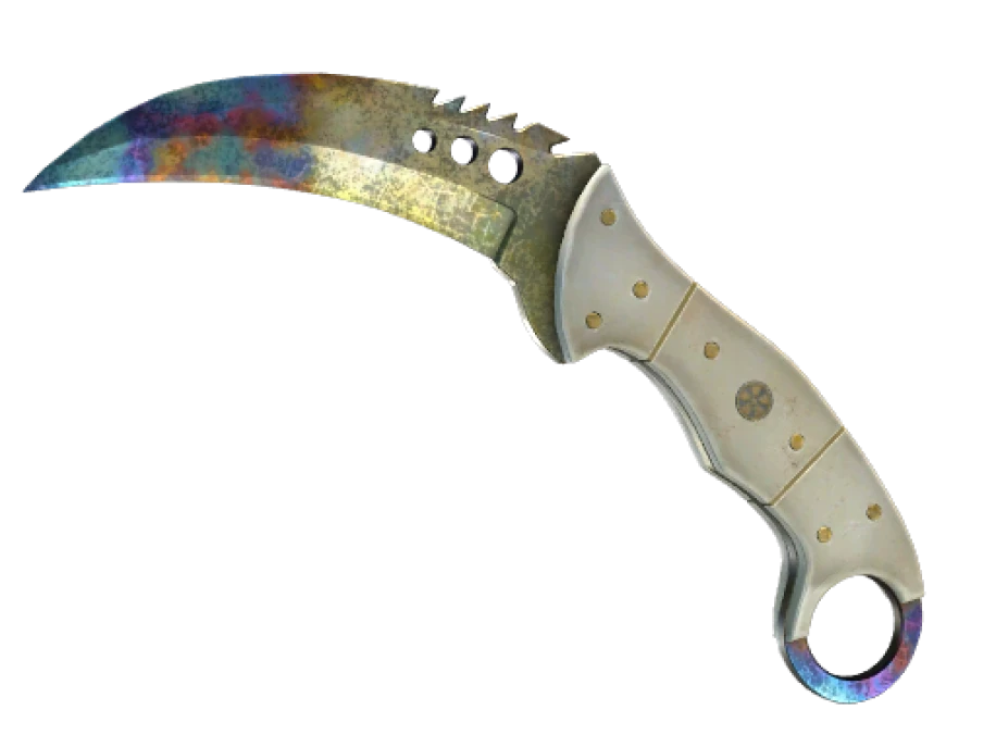 ★ StatTrak™ Talon Knife | Case Hardened (Battle-Scarred) - Image 1