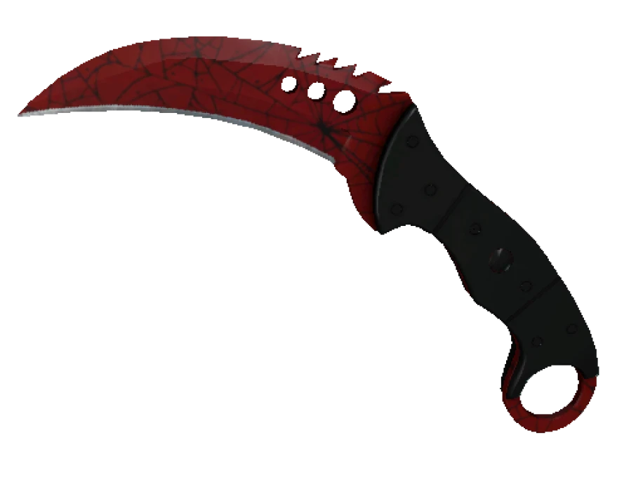 ★ StatTrak™ Talon Knife | Crimson Web (Minimal Wear) - Image 1