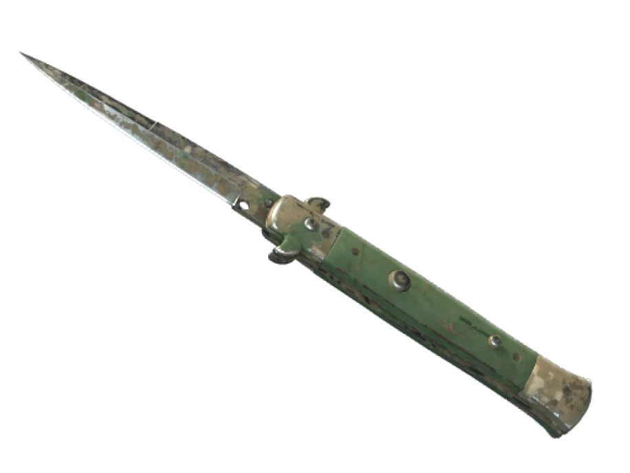 ★ Stiletto Knife | Forest DDPAT (Battle-Scarred) - Image 1