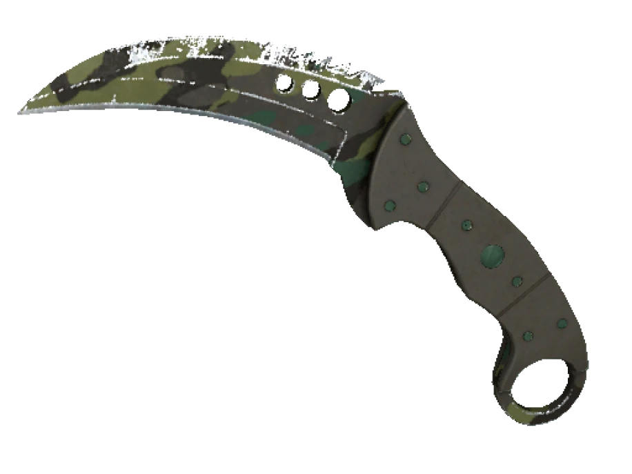 ★ Talon Knife | Boreal Forest (Well-Worn) - Image 1