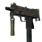 MAC-10 | Copper Borre (Battle-Scarred)