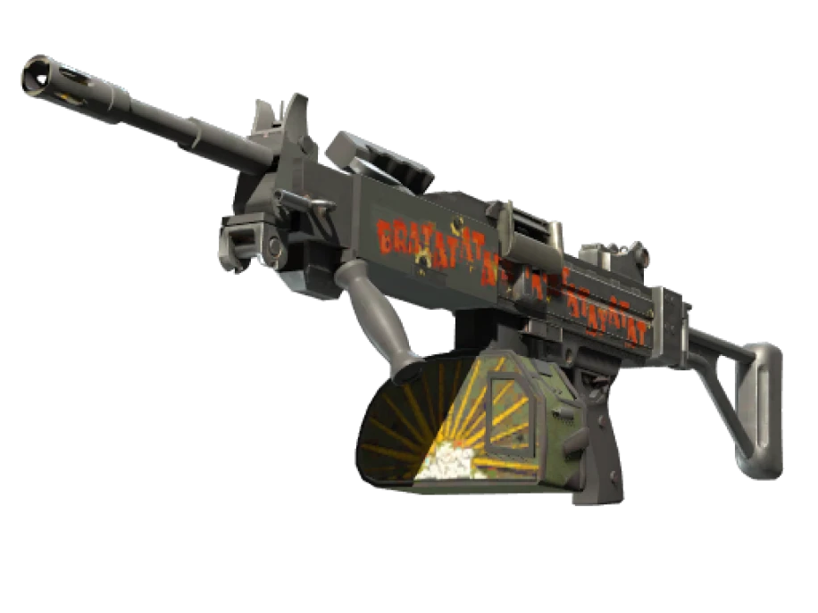 Negev | Bratatat (Battle-Scarred) - Image 1