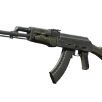 Souvenir AK-47 | Emerald Pinstripe (Battle-Scarred)