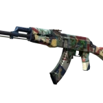 Souvenir AK-47 | Leet Museo (Well-Worn)