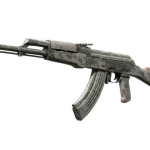 Souvenir AK-47 | VariCamo Grey (Battle-Scarred)