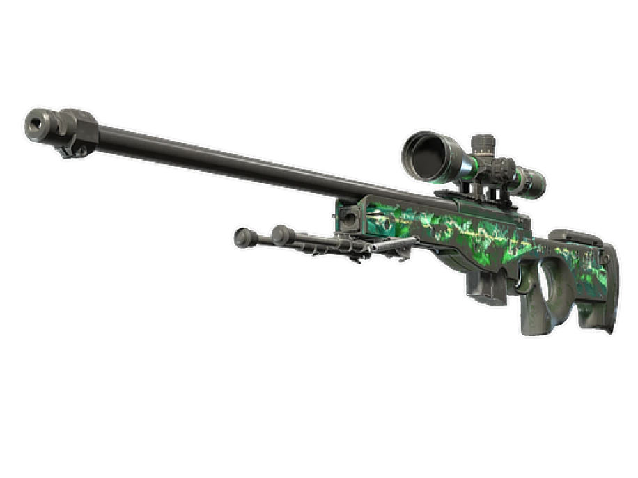 Souvenir AWP | Green Energy (Battle-Scarred) - Image 1