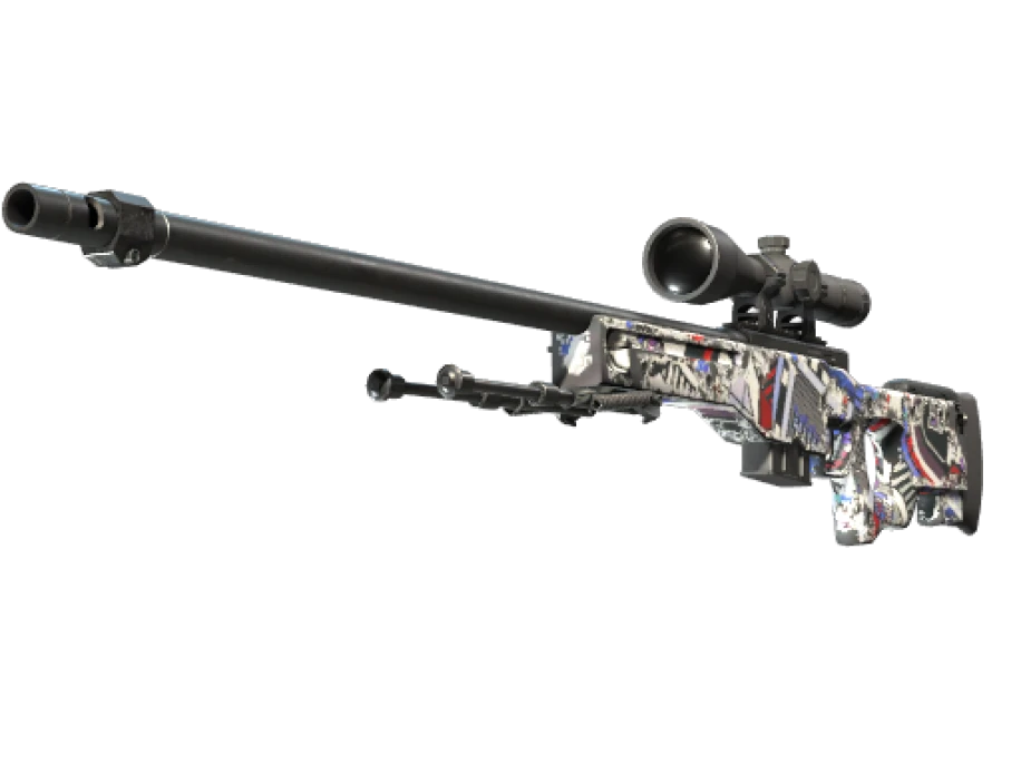 Souvenir AWP | POP AWP (Well-Worn) - Image 1