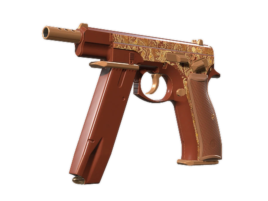 Souvenir CZ75-Auto | Honey Paisley (Minimal Wear) - Image 1