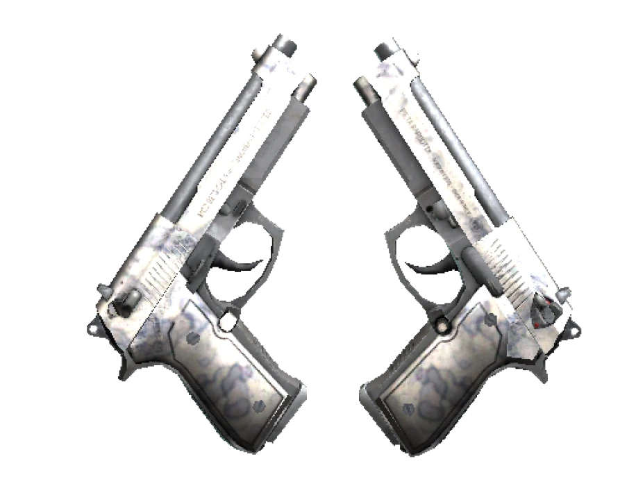 Souvenir Dual Berettas | Stained (Well-Worn) - Image 1