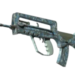 Souvenir FAMAS | Cyanospatter (Field-Tested)
