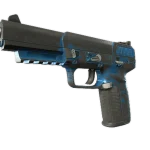 Souvenir Five-SeveN | Sky Blue (Battle-Scarred)