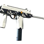Souvenir MP9 | Arctic Tri-Tone (Minimal Wear)