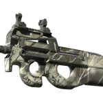 Souvenir P90 | Ash Wood (Well-Worn)
