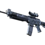 Souvenir SG 553 | Night Camo (Well-Worn)