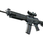 Souvenir SG 553 | Waves Perforated (Battle-Scarred)
